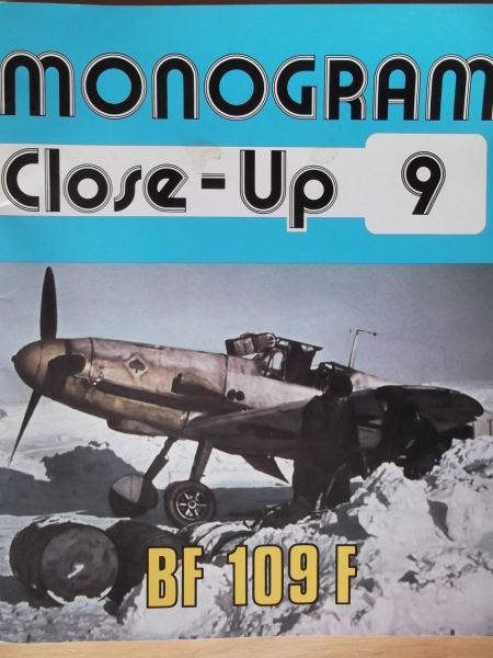 MONOGRAM Books CLOSE UP 9. Bf 109F